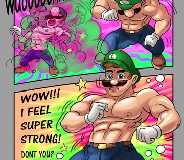 Super Mario porno énorme gode gay sexe